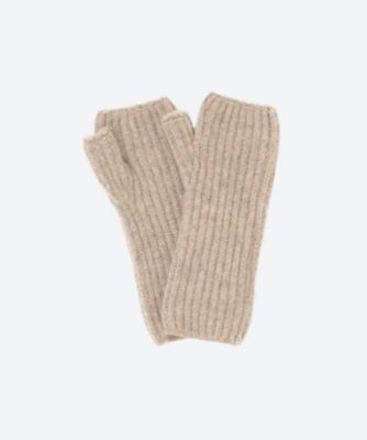 ＜Johnstons of Elgin＞手袋　Ｃａｓｈｍｅｒｅ　Ｋｎｉｔｔｅｄ　Ｗｒｉｓｔ　Ｗａｒｍｅｒｓ