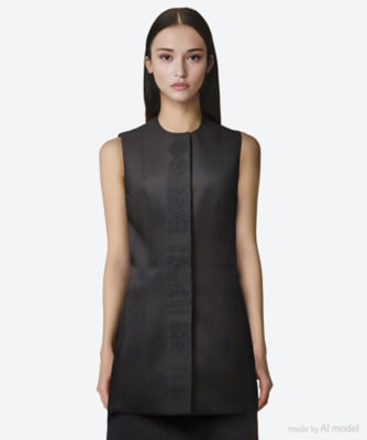 ＜Veronica de Piante (Women)＞ジャケット　ＧＩＡ　ＶＥＳＴ　ＷＩＴＨ　ＳＥＰ　ＩＮ　ＷＯＯＬ　ＴＷＩＬＬ