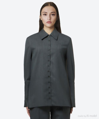 シャツ ＬＩＶＩＡ ＳＨＩＲＴ ＩＮ ＷＯＯＬ | Veronica de Piante (Women)/ヴェロニカドゥピアンテ |  三越伊勢丹オンラインストア・通販【公式】