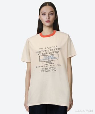 COUTURE D’ADAM (Women)/クチュール・ド・アダム Tシャツ Vintage remake T―shirt / Dance Marathon