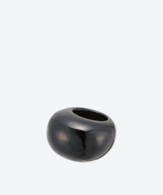 ＜SOPHIE BUHAI (Women)＞リング　Ｏｎｙｘ　Ｄｏｎｕｔ　Ｒｉｎｇ　ＦＷ２１－Ｒ０４－ＯＮ