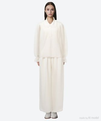 KNIT BLOUSE WITH LACE COLLAR MOLLI (Women)/モリ 三越伊勢丹オンラインストア・通販【公式】