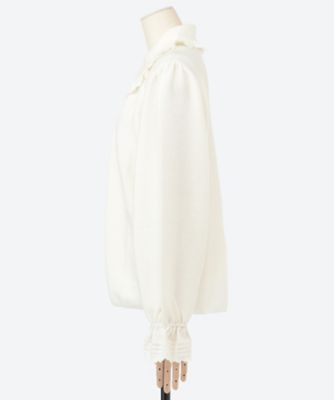 KNIT BLOUSE WITH LACE COLLAR MOLLI (Women)/モリ 三越伊勢丹オンラインストア・通販【公式】
