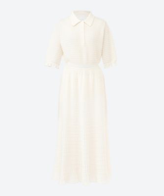 ＜MOLLI (Women)＞ＭＯＬＬＩ　ＯＲＩＧＡＭＩ　ＫＮＩＴ　ＦＬＯＷＩＮＧ　ＬＯＮＧ　ＤＲＥＳＳ