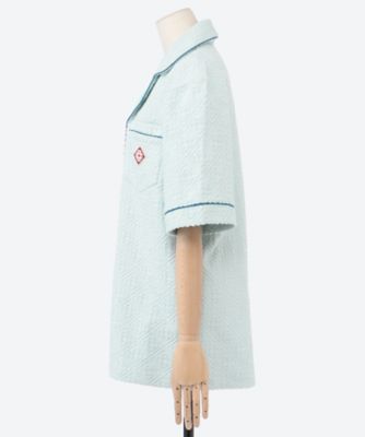 ブラウス　ＵＮＩＳＥＸ　ＯＰＥＮ　ＣＯＬＬＡＲ　ＳＨＩＲＴ　Ｕ―ＷＰＳ２５―ＳＨ―０８５―０１