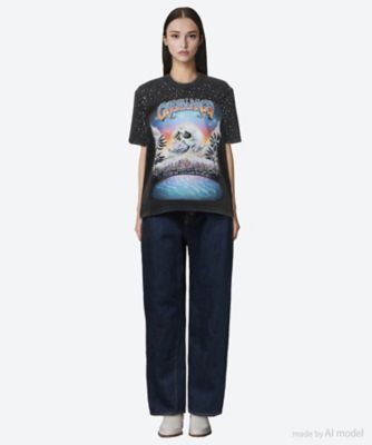 Ｔシャツ　ＬＡ　ＰＲＥＭＯＮＩＴＩＯＮ　ＨＯＴＦＩＸ　ＰＲＩＮＴＥＤ　Ｔ―ＳＨＩＲＴ　ＷＳ２５―ＪＴＳ―０４６―０１