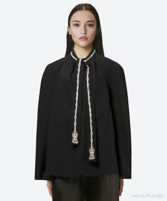 ＜LEMAIRE (Women)＞ブラウス　ＥＭＢＲＯＩＤＥＲＥＤ　ＡＳＣＯＴ　ＢＬＯＵＳＥ