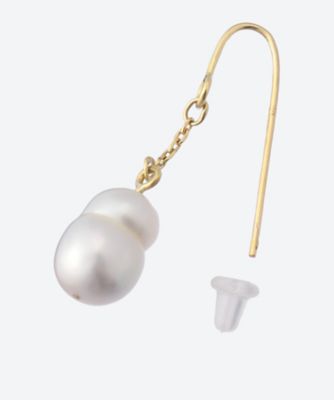 MARIKO イヤリング ピアス South Sea pearl Single Earring