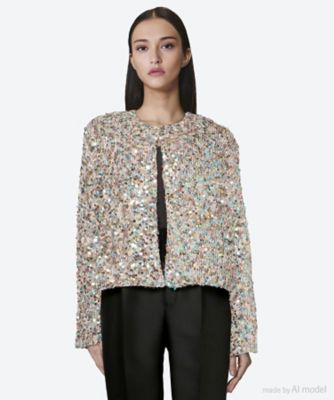 LOEFF (Women)/ロエフ カーディガン　ＬＦ　ＲＡＩＮＢＯＷ　ＳＰＣ　ＣＧＮ　８８２８―１０５―００２７