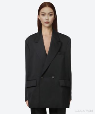 ＜LOEFF (Women)＞ジャケット　ＬＦ　Ｗ　ＧＡＢＡ　ＯＶＲ／ＳＺ　ＪＫ　８８２２―２０９―００３８