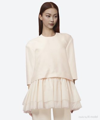 ブラウス　ＬＩＧＨＴ　ＷＯ／ＳＥ　ＦＯＲＭＡＬ　ＢＬＯＵＳＥ　Ａ３１５１ＦＢ　０３４