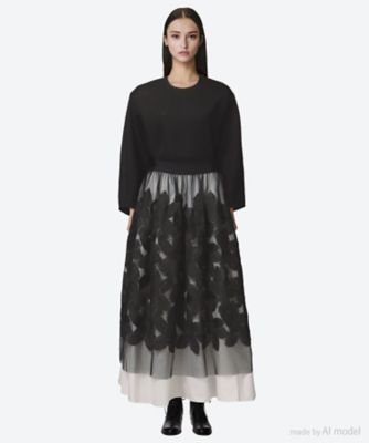 スカート　ＦＬＯＷＥＲ　ＬＡＣＥ　ＳＫＩＲＴ　Ａ３１５１ＦＳ　０４０