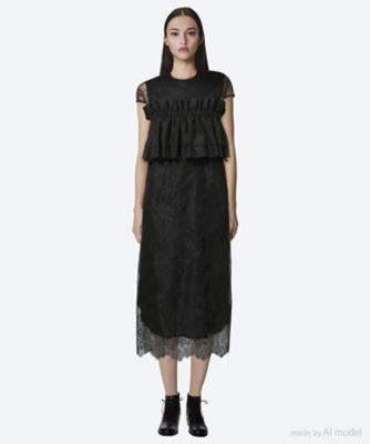 ＜DOMELLE (Women)＞ドレス　ＬＡＣＥ　ＤＲＥＳＳ　Ａ３１５１ＦＡ　０４２