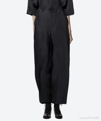 ＜nonnotte (Women)＞パンツ　Ｄｒａｐｉｎｇ　Ｃｒｏｔｃｈ　Ｂｏｘ　Ｐｌｅａｔｓ　Ｎｏ　Ｔｕｃｋ　Ｔｒｏｕｓｅｒｓ　Ｎ―２５Ｓ―０４３