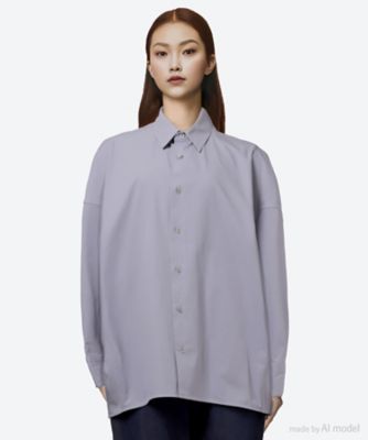 ＜nonnotte (Women)＞シャツ　Ｄｒａｐｉｎｇ　Ｓｈｉｒｔ　Ｔｙｐｅ　Ａ　Ｎ―２５Ｓ―００２