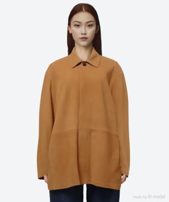 ＜HERILL (Women) ＞ジャケット　Ｇｏａｔｓｕｅｄｅ　Ｊａｃｋｅｔ　２５―０１１―ＨＬ―８０５０―１０