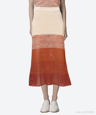 ＜ESCVDO (Women)＞スカート　ＯＦＲＥＮＤＡ　ＳＫＩＲＴ　ＰＳ２５ＳＫＩＲＴ１５ＩＶＯ