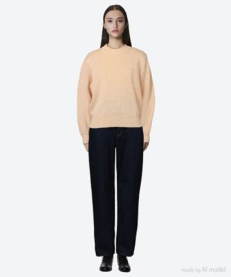 セーター　ＷＡＳＨＥＤ　ＨＩＧＨ　ＣＯＵＮＴ　ＬＩＮＥＮ　ＣＲＥＷ　ＮＥＣＫ　ＢＮ―２５ＳＬ―０２０