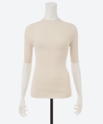 セーター　ＴＨＥ　ＳＥＡＩＳＬＡＮＤ　ＣＯＴＴＯＮ　ＲＩＢＮＡＴＵＲＥ　Ｓ／Ｓ　ＢＮ―２５ＳＬ―０３２