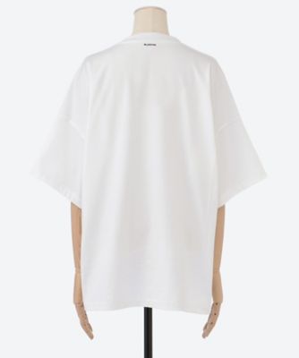 コットンクルーネックオーバースリーブＴシャツ　７９１７－２９９－００２６