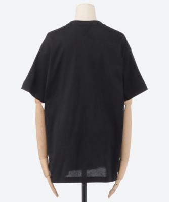 コットンクルーネック刺繍ショートスリーブＴシャツ　７９１７－２２２－００１０