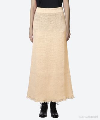 ＜STUDIO NICHOLSON (Women)＞スカート　ＲＹＥ　５Ｇ　ＳＫＩＲＴ　ＳＮＷ―１５３７