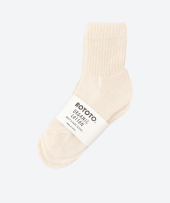 ROTOTO(R) (Women)/ロトト ソックス ORGANIC DAILY 3 PACK MINI CREW SOCKS R1522―241