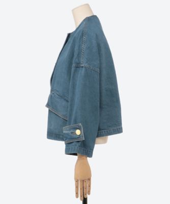 ジャケット　ＨＵＭＢＩＥ　ＮＯ　ＣＯＬＬＡＲ　ＤＥＮＩＭ　ＪＡＣＫＥＴ　Ｌ２５１ＮＤ１００４ＪＫＺＧ
