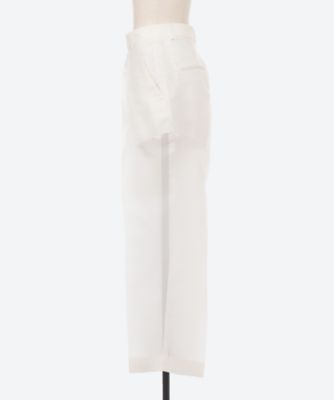 パンツ　ＥＣＯＬＥ　ＯＲＧＡＮＩＣ　ＳＩＬＫ　ＣＲＯＰＰＥＤ　ＴＲＯＵＳＥＲ　１１６７７１―０００１
