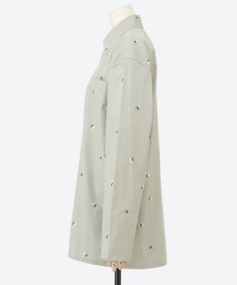 ブラウス　ＳＨＩＲＴ　ＩＮ　ＦＬＯＷＥＲＳ　ＰＯＰＥＬＩＮＥ　ＳＨＴ２６