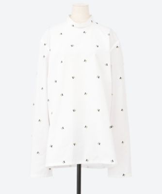 カットソー　ＴＯＰ　ＡＲＧＩＬＥ　ＦＬＯＷＥＲＳ　ＰＯＰＬＩＮＥ