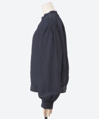 OUTIL ウティ ブルゾン veste bayeux OUTIL ウティ｜veste bayeux シャツブルゾン black indigo
