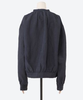 OUTIL ウティ ブルゾン veste bayeux OUTIL ウティ｜veste bayeux シャツブルゾン black indigo
