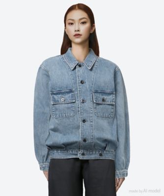 ＜OUTIL (Women)＞ジャケット　ＶＥＳＴＥ　ＣＡＥＮ　ＯＶ―Ｔ０１８―１