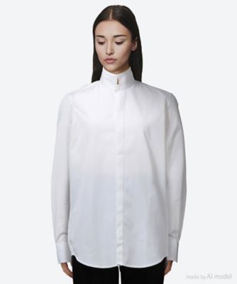 BOURRIENNE PARIS X (Women)/ブーリエンヌパリ ブラウス　ＯＦＦＩＣＥＲ　ＨＩＧＨ　ＣＯＬＬＡＲ　ＢＯＵＲＲＩＥＮＮＥ　ＡＭＡＰＯＰ１Ｗ