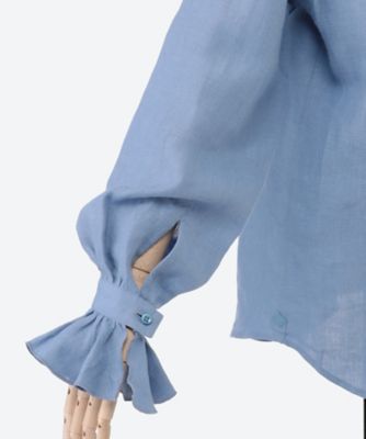 ブラウス　ＣＨＥＭＩＳＥ　ＢＯＵＤＯＩＲ　ＢＬＥＵ　ＢＯＵＳＴＯＳ２３Ｗ