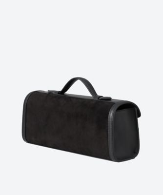 バッグ　ＳＬＩＭ　ＳＹＭＭＥＴＲＹ　ＰＯＣＨＥＴＴＥ　ＩＮ　ＳＵＥＤＥ　ＷＩＴＨ　ＳＭＯＯＴＨ　ＣＡＬＦ　Ｔ　Ｈ―０１４―１４