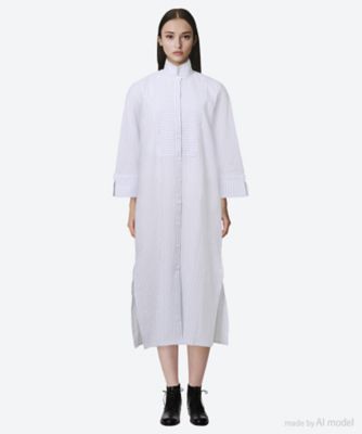 BOURRIENNE PARIS X (Women)/ブーリエンヌパリ ロングブラウス　ＣＨＥＭＩＳＥ　ＲＯＳＥＥ　ＳＥＥＲＳＵＣＫＥＲ　ＲＯＳＳＥＥＳ２５Ｗ