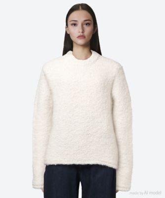 LAUREN MANOOGIAN/ローレン マヌージアン ＢＯＵＣＬＥ　ＣＲＥＷＮＥＣＫ　ＨＰＳ２５Ｔ２２６７Ｙ２８５