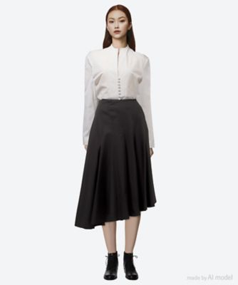 スカート　ＲＩＯ　ＡＳＹＭＭＥＴＲＩＣＡＬ　ＰＬＥＡＴＥＤ　ＭＩＤＩ　ＳＫＩＲＴ　ＦＦ００３２５―ＣＯ２５０３
