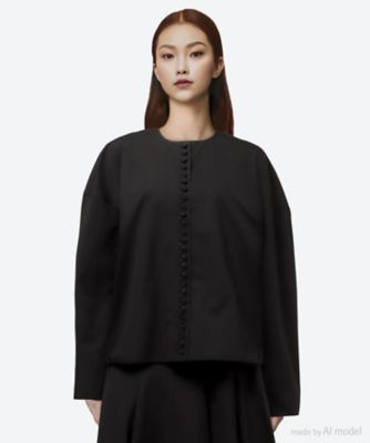 ＜FFORME (Women)＞ジャケット　ＦＩＳＨ　ＯＶＥＲＳＩＺＥＤ　ＳＨＩＲＴ　ＪＡＣＫＥＴ　ＦＦ００３４０―ＣＯ２５０３