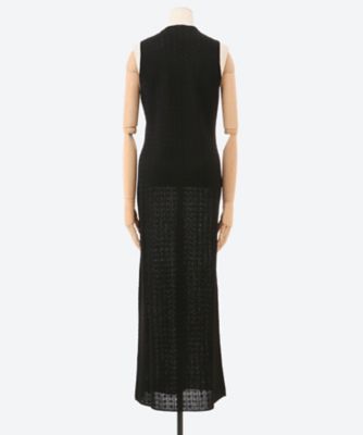 ワンピース　ＢＲＩＥ　ＤＲＥＳＳ　ＩＮ　ＳＩＬＫ　ＣＲＥＰＥ　ＣＲＯＣＨＥＴ　ＶＤＰＳＳ２５０５６