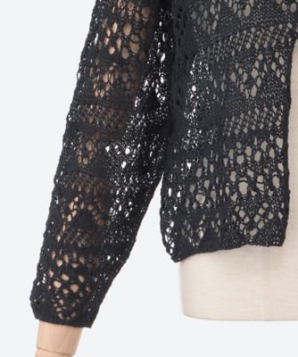 カーディガン　Ｌａｃｙ　ｃａｒｄｉｇａｎ　Ｗ．２．Ｂ２１．ＳＳ