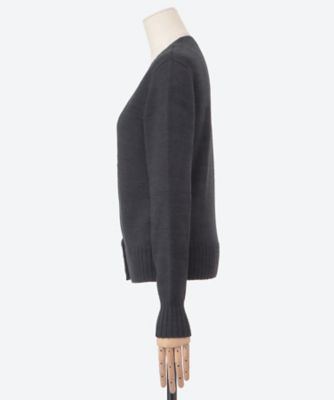カーディガン Deep V―neck cardigan W．2