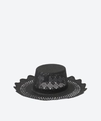Ｃｕｔ　Ｏｕｔ－Ｄｅｔａｉｌ　Ｓｔｒａｗ　Ｈａｔ　ＨＴ０３３－ＳＴＲ－ＤＲＫ－ＷＲＢ
