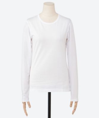 SUNSPEL (Women)/サンスペル Tシャツ ls classic t―shirt (ww) WTSH0033* white トップス【三越伊勢丹/公式】