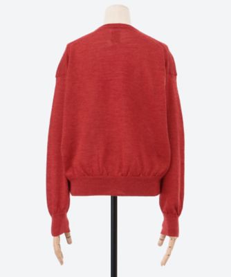 カーディガン RAMIE WOOL CREW CARDIGAN