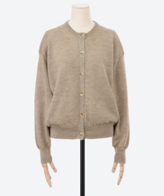BATONER WASHABLE WOOL CARDIGAN カーディガン 3 BATONER ウォッシャブルウール カーディガン サイズ3 バトナー