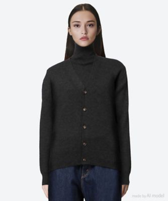 長袖 スナップボタン カーディガン（L859UQ87000） | agnes