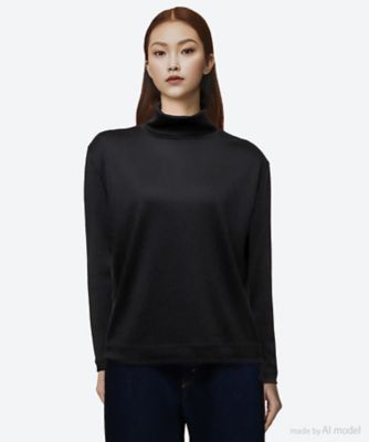 SLOANE (Women)/スローン セーター　ウール天竺　ニットタートルネック長袖Ｔシャツ　ＳＬ１０Ｗ―Ｔ１０５６